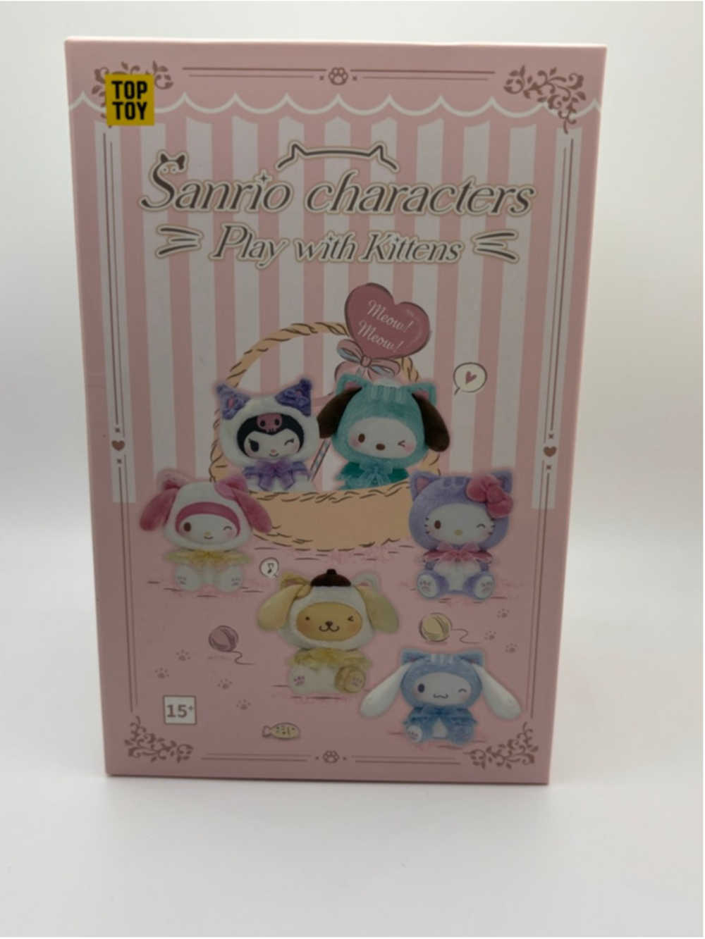 Top Toy Sanrio Characters Play with Kittens Blind Box